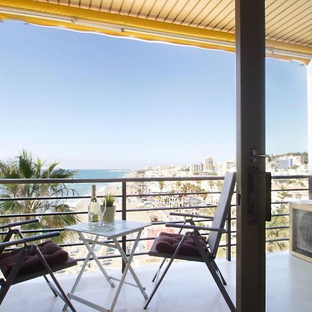 Sea Front Studio With Spacious Balcony Santa Clara Torremolinos Bagian luar foto